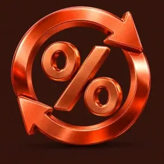 Percent cycle icon — KatsuBet