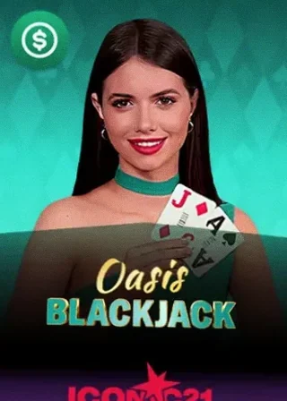 Oasis Blackjack live game cover