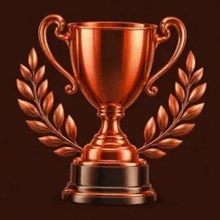 Gold trophy cup — KatsuBet
