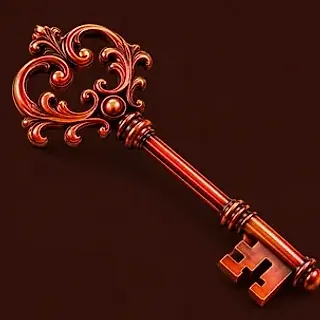 Ornate antique key — KatsuBet